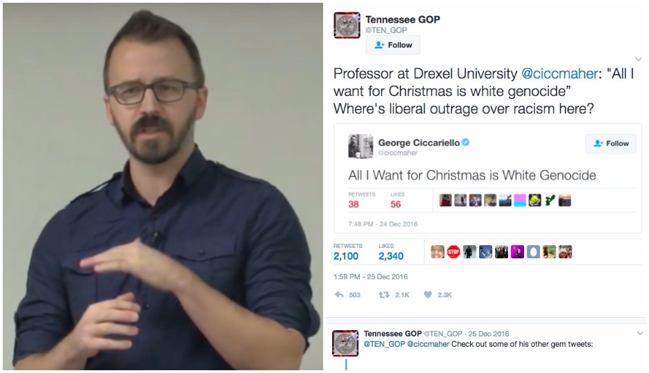 drexel professor, george ciccariello-maher