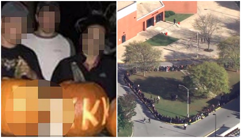 pumpkins, coatesville, protest