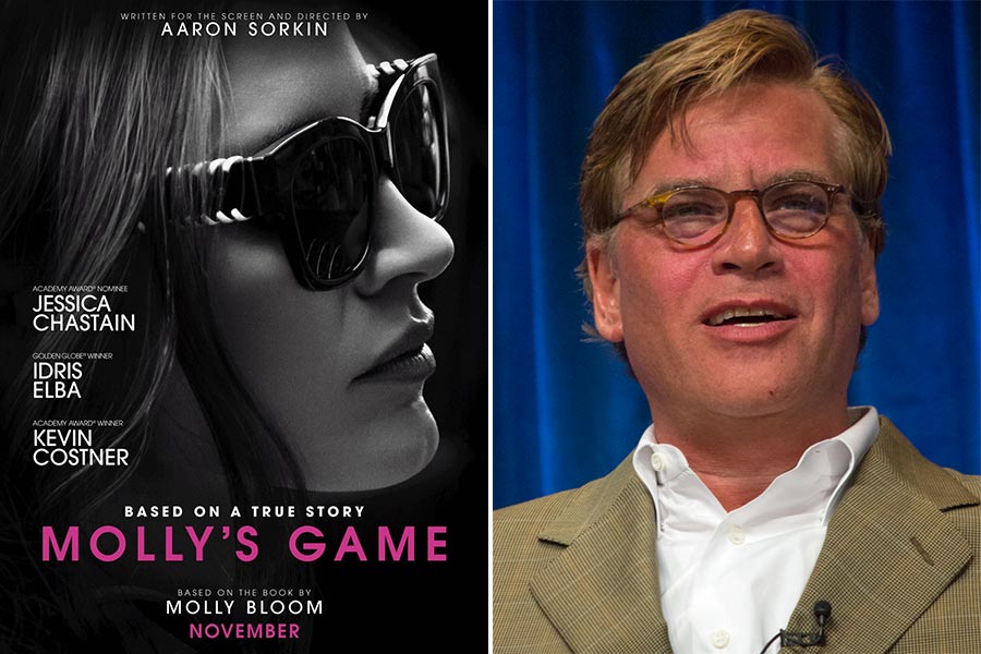 5 Questions Aaron Sorkin On “mollys Game” 