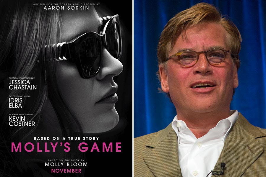 5 Questions Aaron Sorkin On “mollys Game”