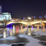 frozen schuylkill river