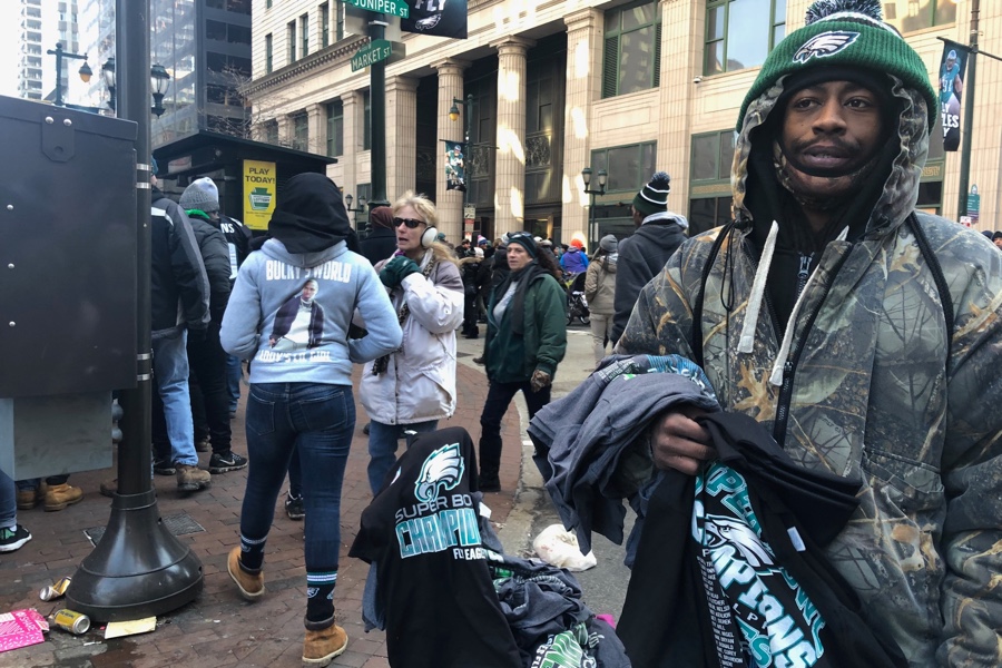 SEE IT: Eagles players are flaunting crazy outfits for Super Bowl parade  through Philadelphia – New York Daily News