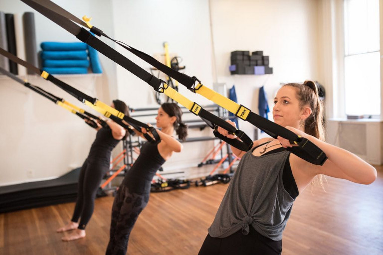 This Philadelphia Pilates Studio Just Added a TRX Class