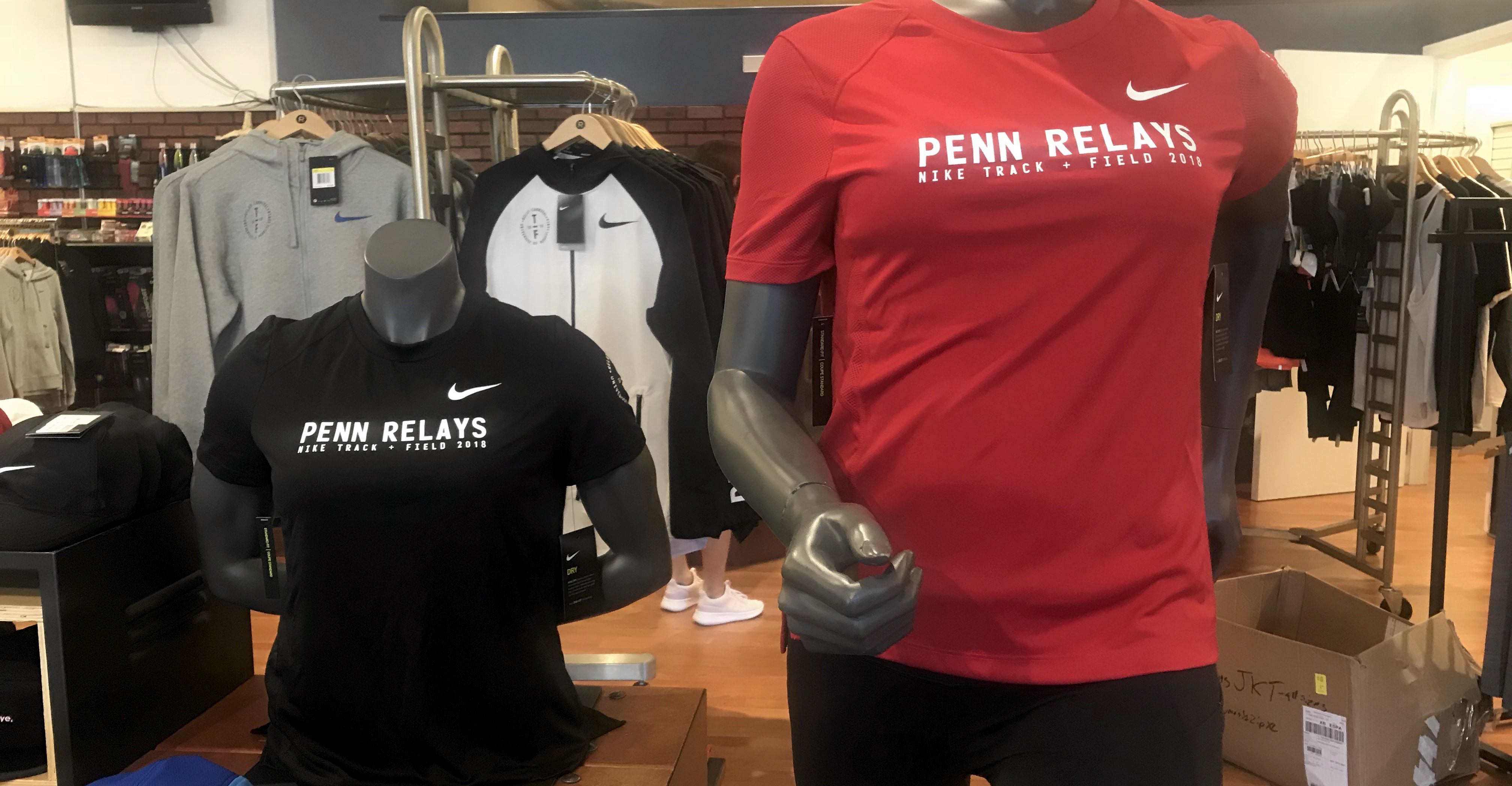 nike penn relays apparel