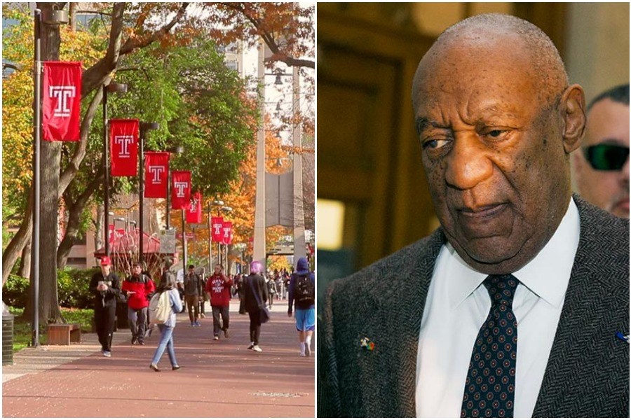 bill cosby, temple