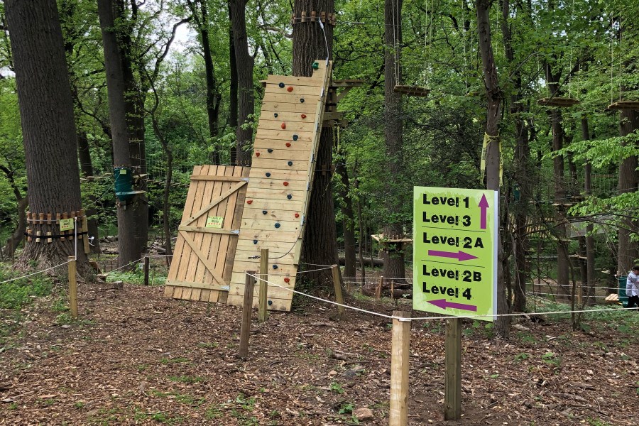 Treetops Quest Zip Line and Ropes Course Is Opening in Philadelphia