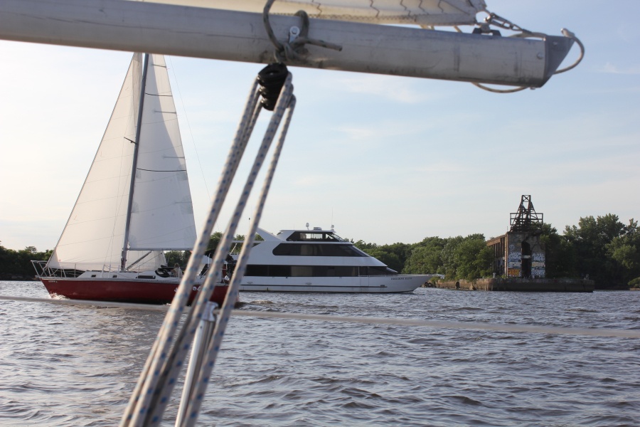 Sailing on the Delaware and Schuylkill Rivers in Philadelphia