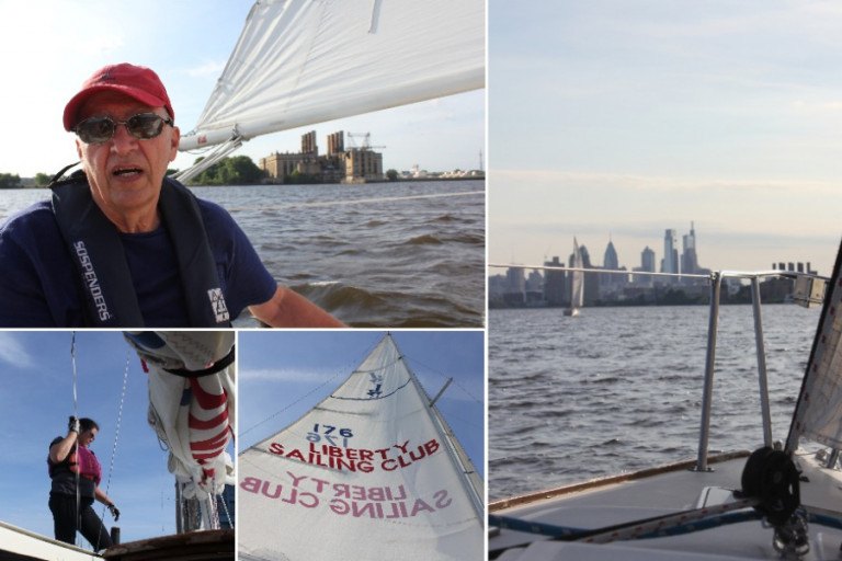 Sailing on the Delaware and Schuylkill Rivers in Philadelphia