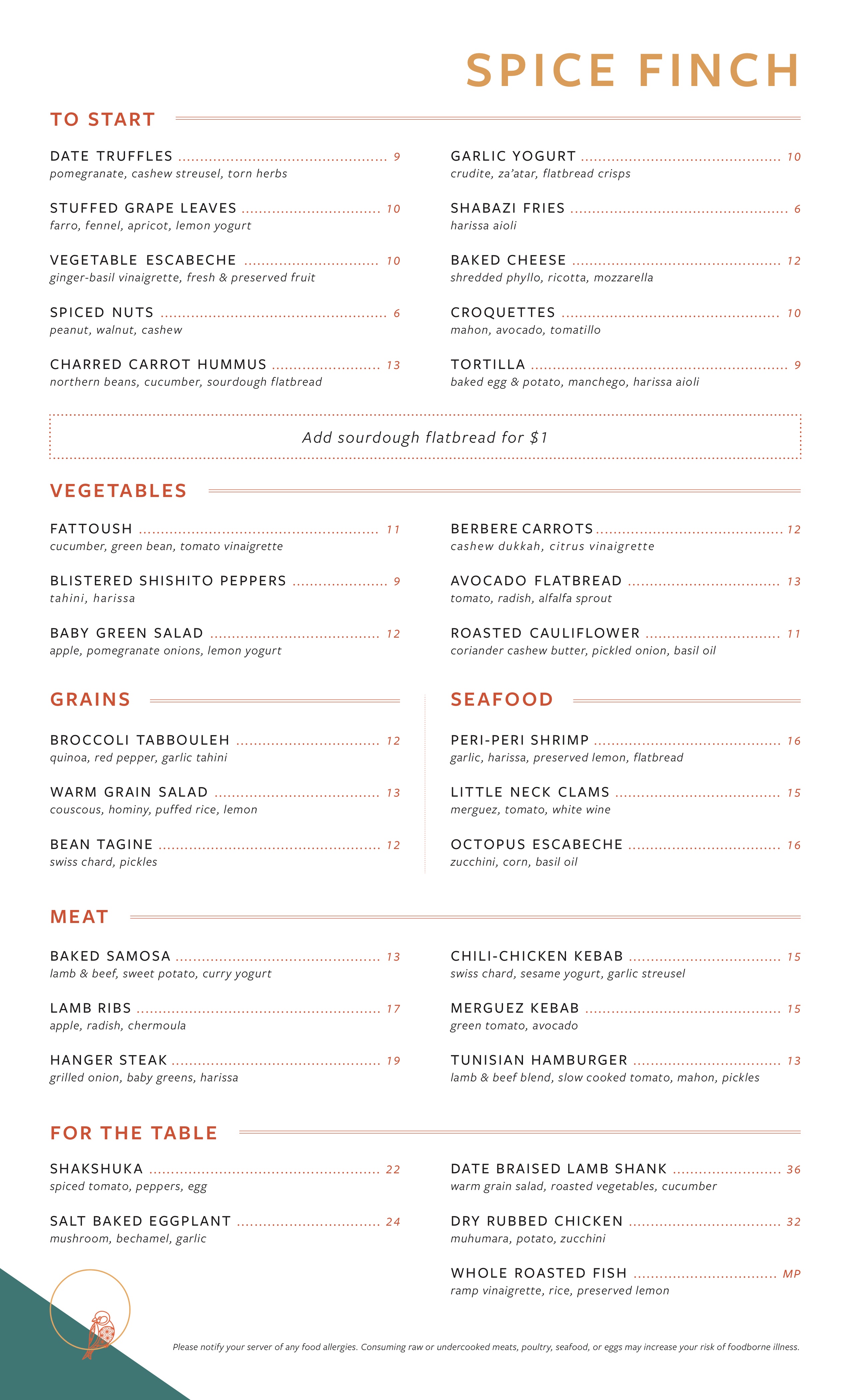 Foodery Rittenhouse Menu