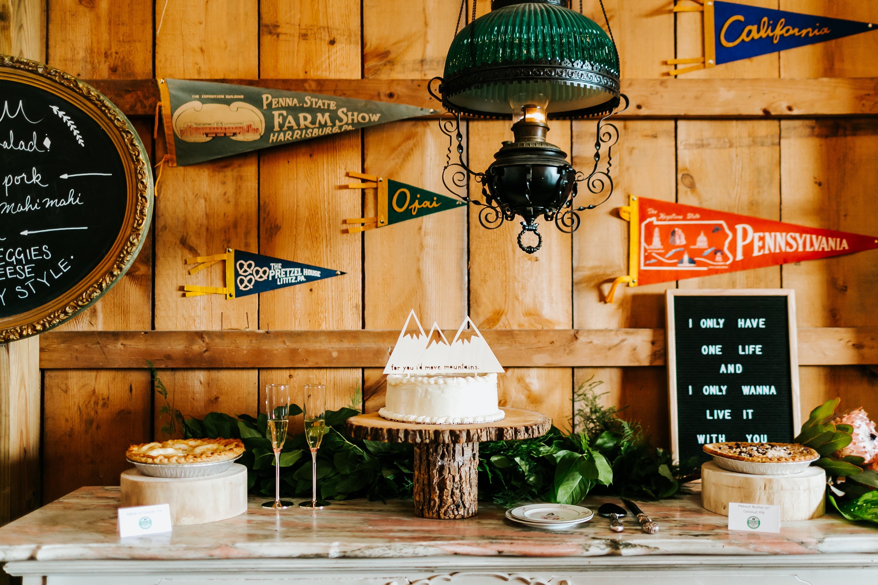 A Rustic-Chic Summer Camp-Inspired Wedding in Pennsylvania