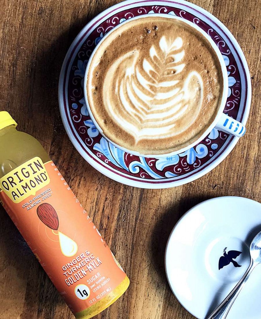 You Can Now Score Locally Made Origin Almond Juice at La Colombe