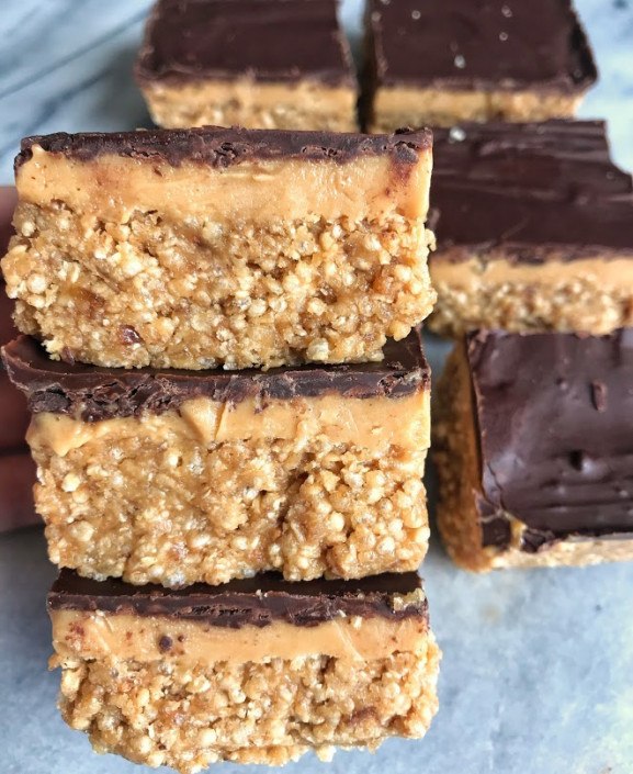 Recipe: Healthy Peanut Butter Bars This Food Blogger Can't Stop Making