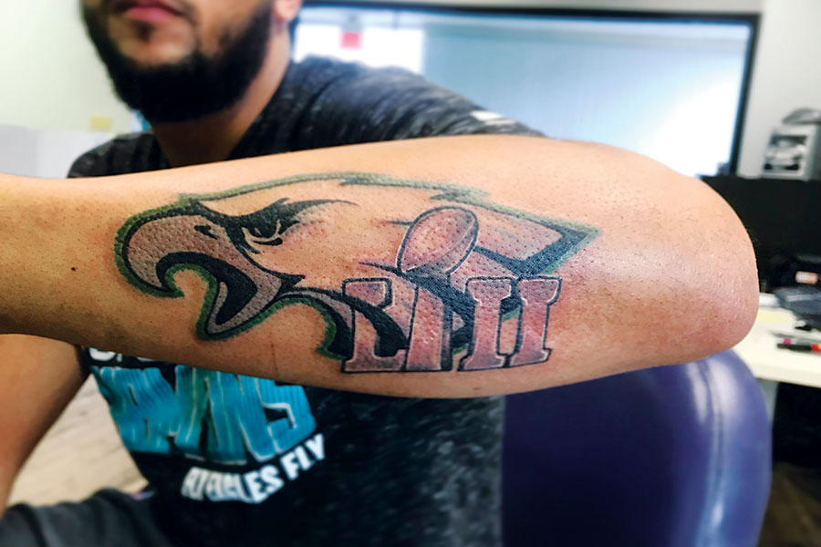 17 Cool, Crazy, and Straight-Up Weird Philadelphia Eagles Tattoos