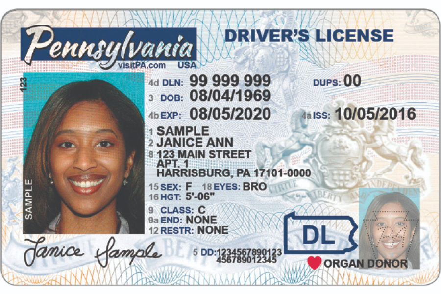 pa license says not for real id purposes