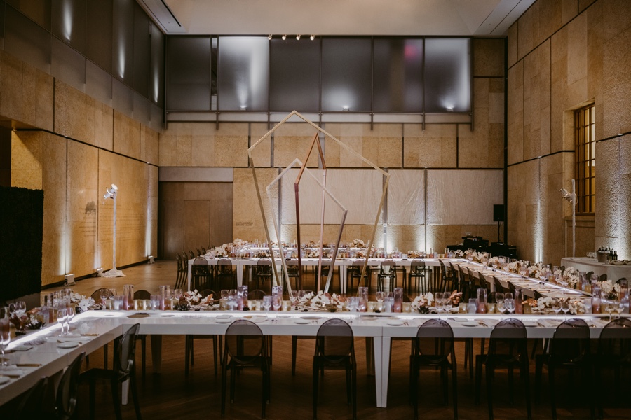 This Haute Modern Barnes Wedding Is Everything