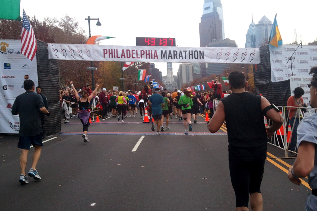 eight week marathon training program