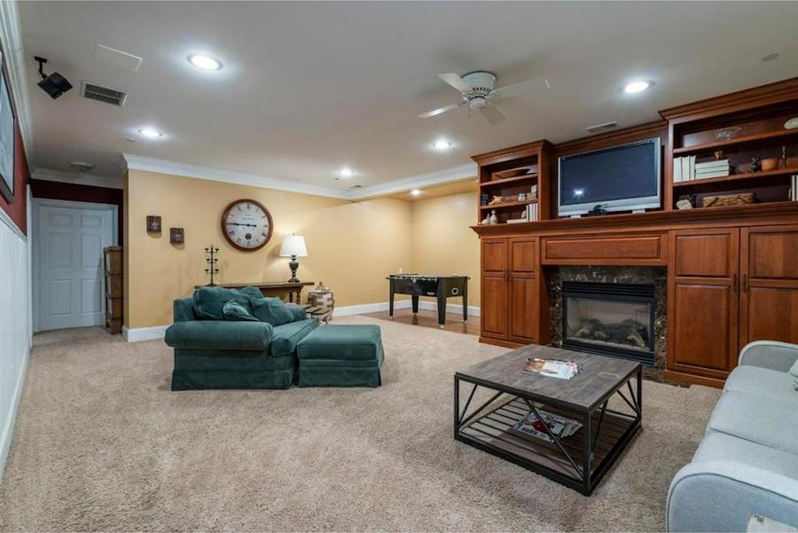 house for sale springton lake colonial lower great room