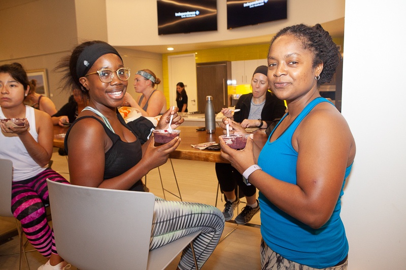 Photos: Our BWP Underground Rhythmlab Event With Açaí Bowls