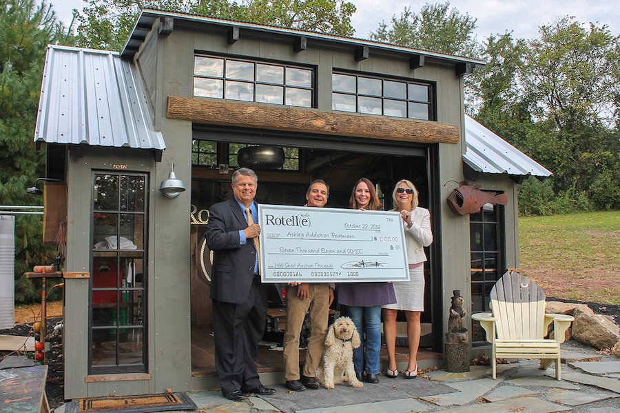 he vs. she shed shindig he shed check presentation