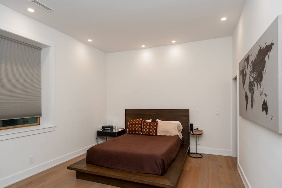 house for sale brewerytown carriage house master bedroom