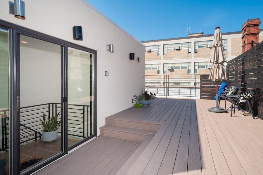 house for sale brewerytown carriage house roof deck