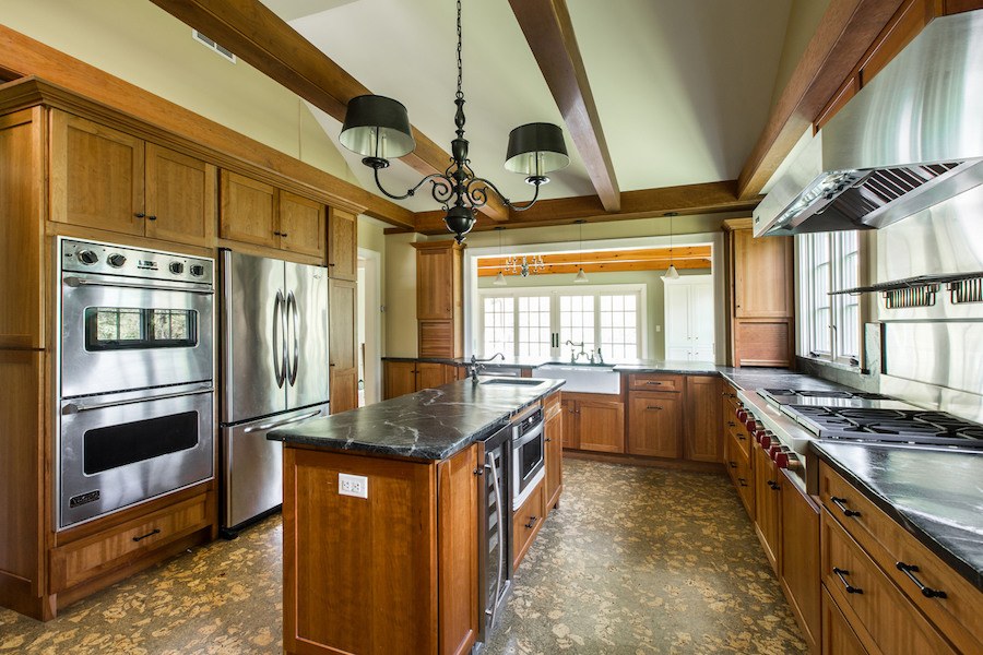 house for sale new hope expanded farmhouse kitchen