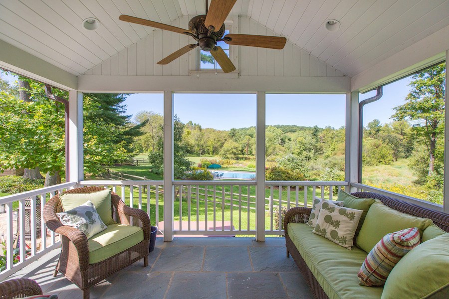 house for sale new hope expanded farmhouse side porch