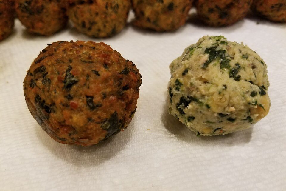 jennifer zavala's vegan meatball recipe