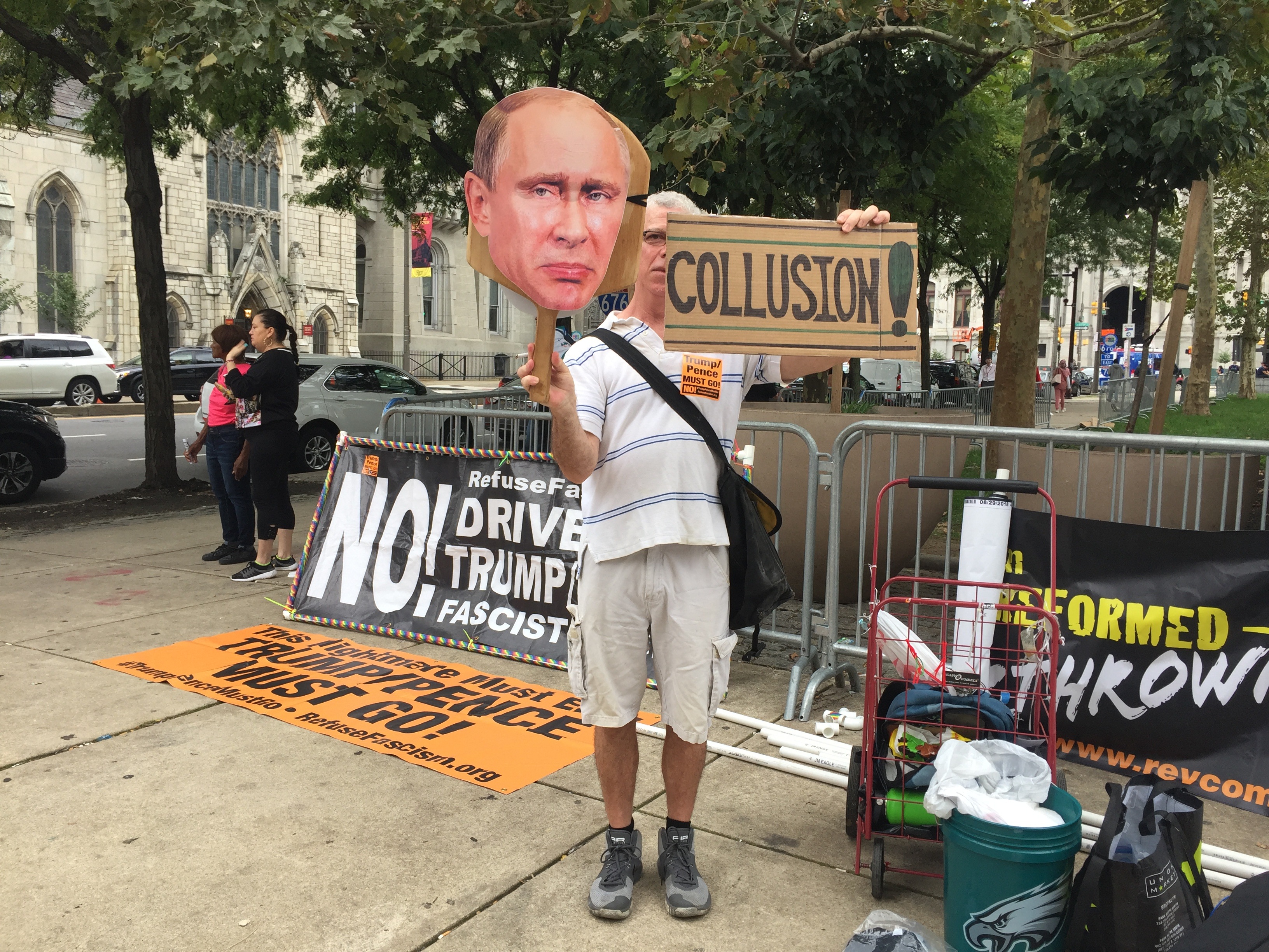 trump protest