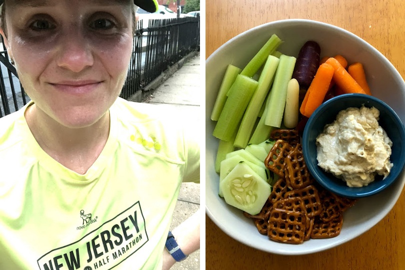 vegan marathon runner
