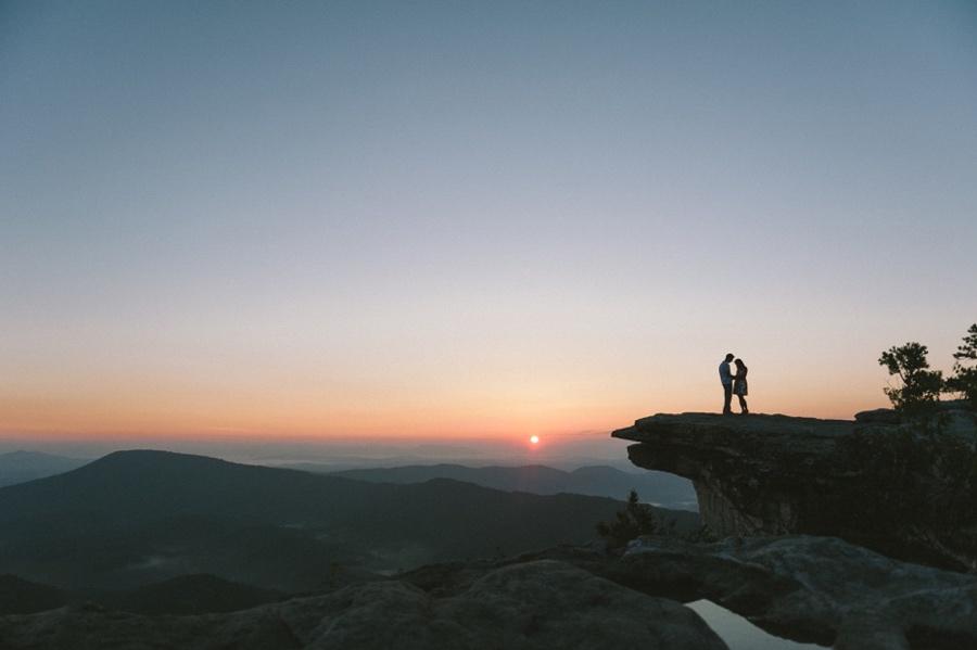 mcafee knob engagement photo