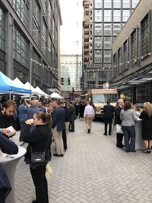 east market ribbon-cutting block party