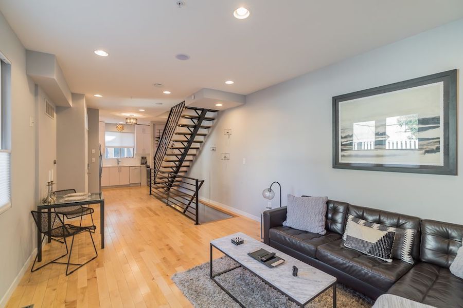 house for sale northern liberties modern townhouse main floor