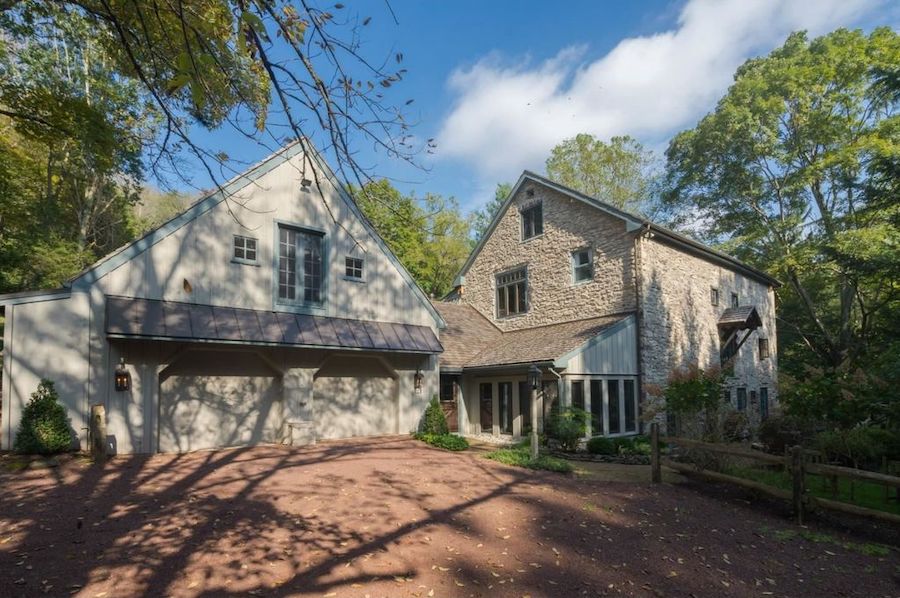 house for sale solebury converted barn exterior