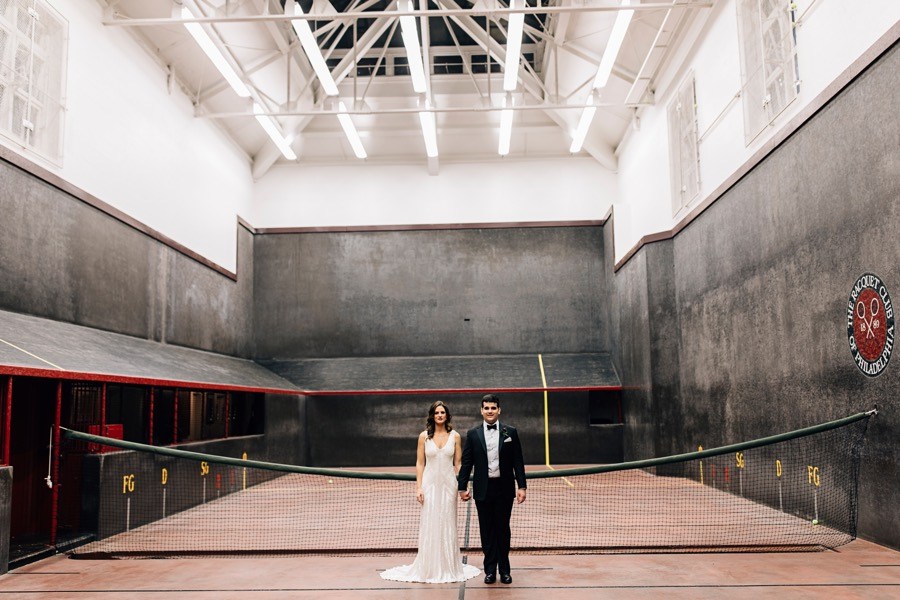 racquet club wedding