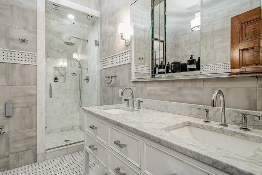 condo for sale rittenhouse delancey bilevel master bathroom