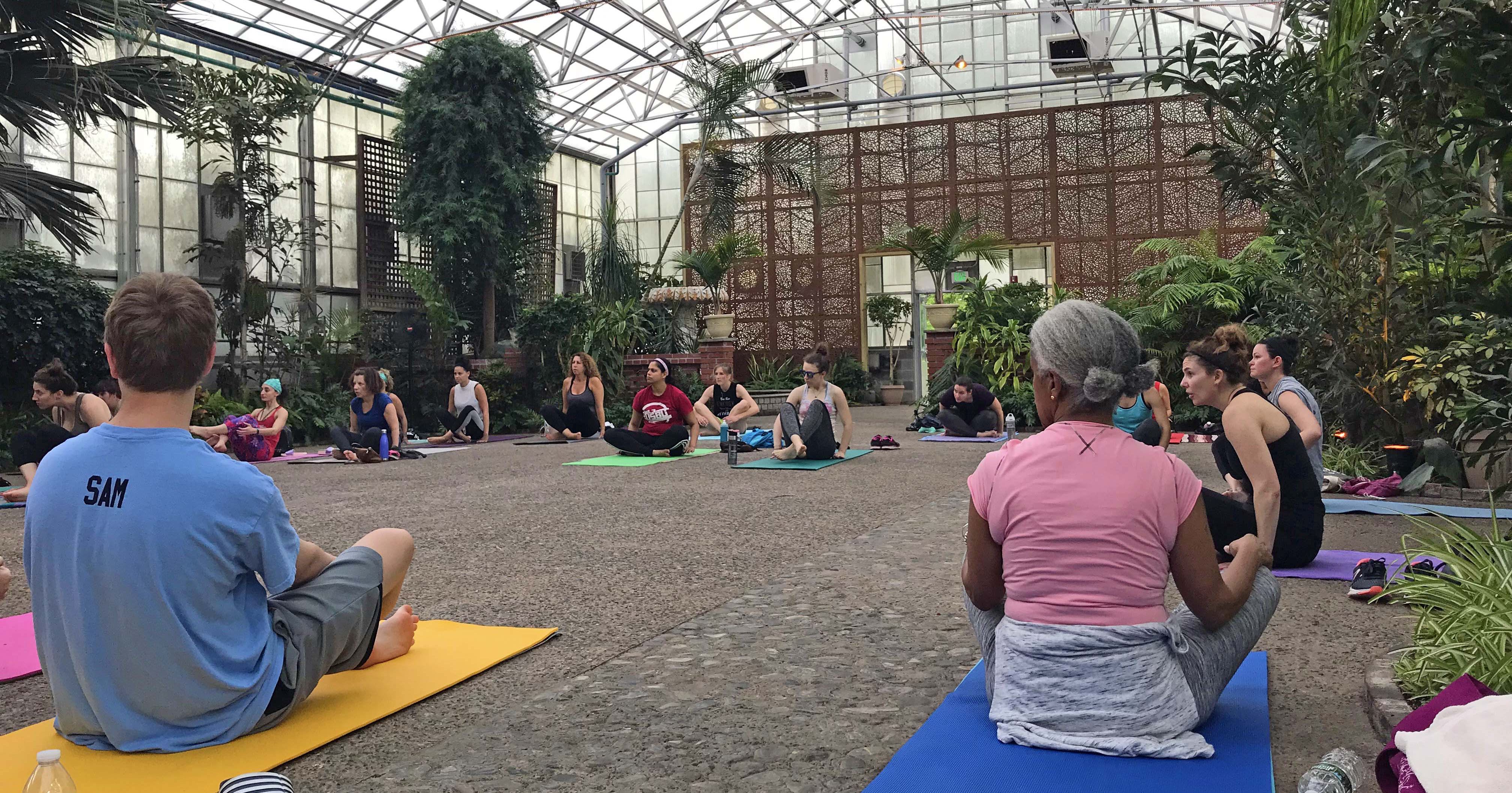 Yoga in the Park – Fairmount Park Conservancy