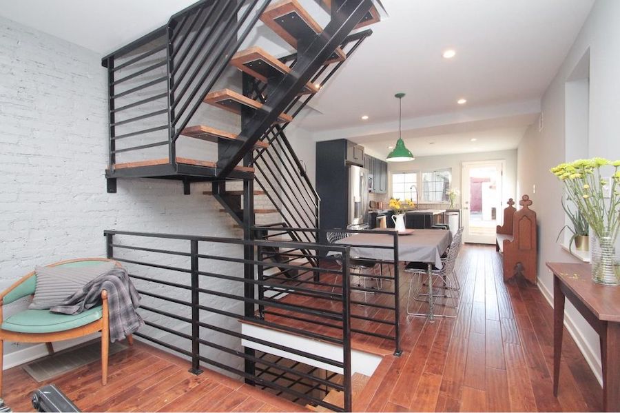 house for sale fishtown side house dining room and kitchen