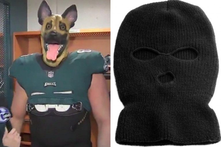 Ski Mask Season: The Eagles Want You to Replace Your Underdog Mask