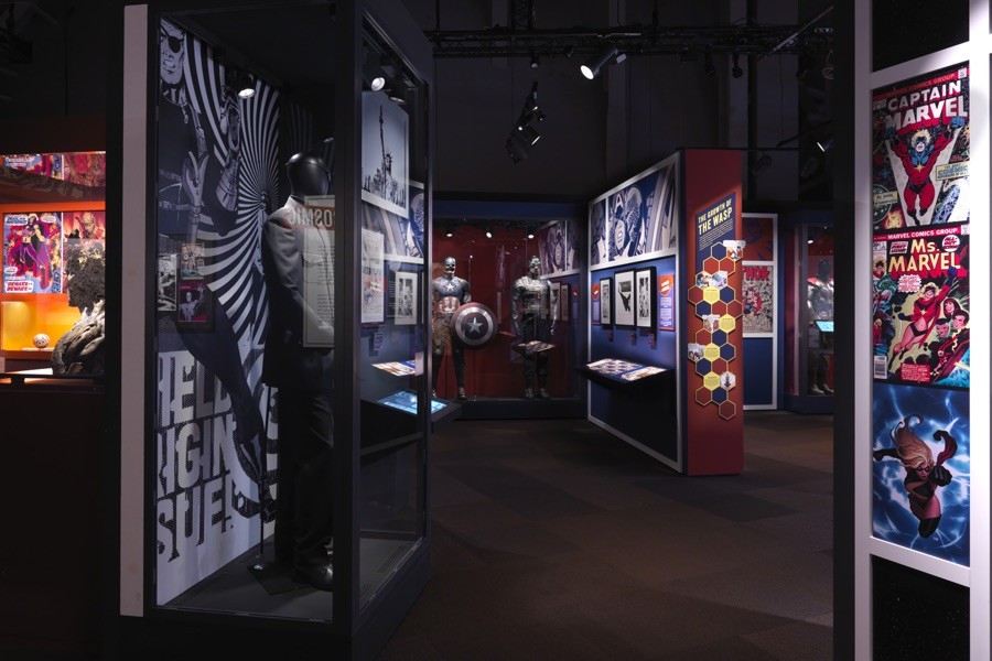 Franklin Institute Marvel exhibit