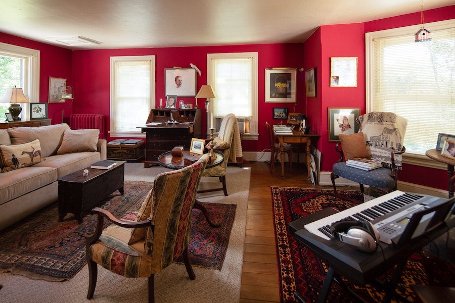 house for sale solebury historic post office apartment upstairs sitting room