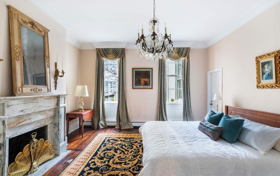 house for sale washington square federal townhouse master bedroom