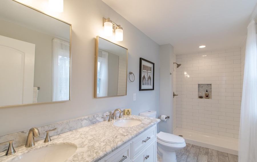 house for sale willow grove rebuilt cottage master bathroom