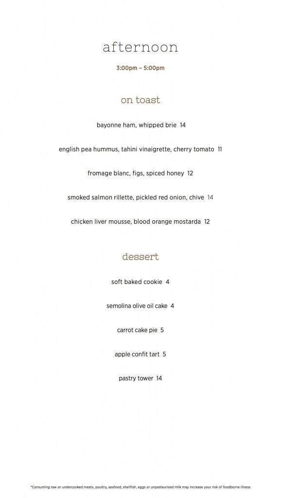 Here's All the Fancy Toast on Vernick Coffee Bar's New Menu