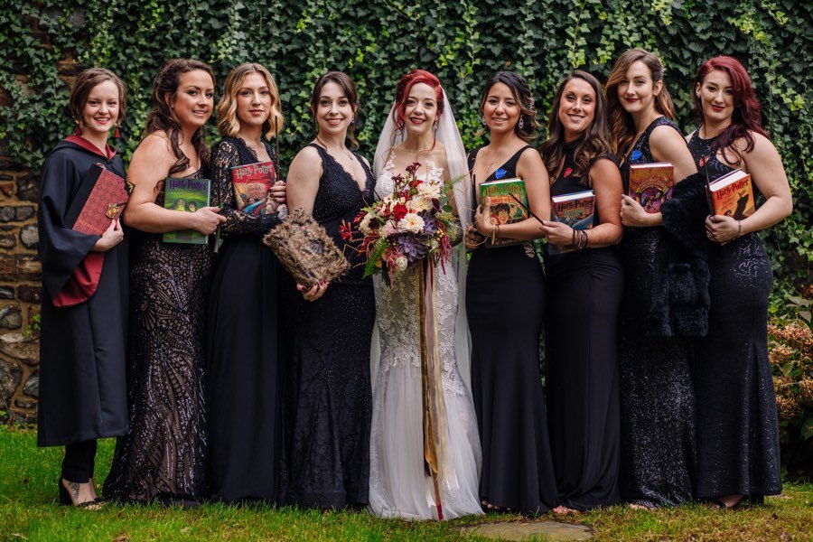 A Harry Potter Wedding Filled With Magical Details