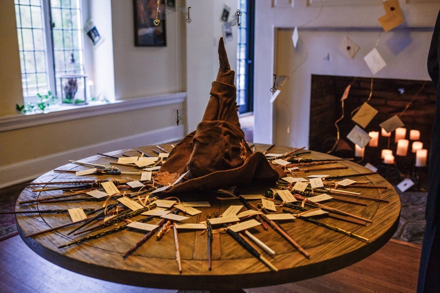 sorting hat harry potter wedding ideas