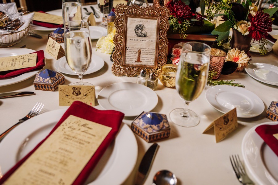 A Harry Potter Wedding Filled With Magical Details