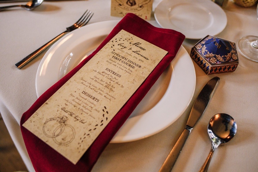 harry potter wedding ideas