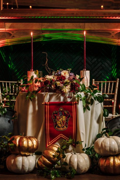 A Harry Potter Wedding Filled With Magical Details