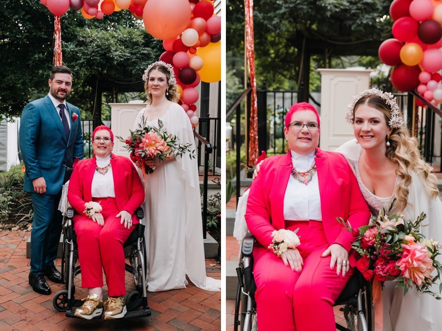 Circus Bridesmaid Dress